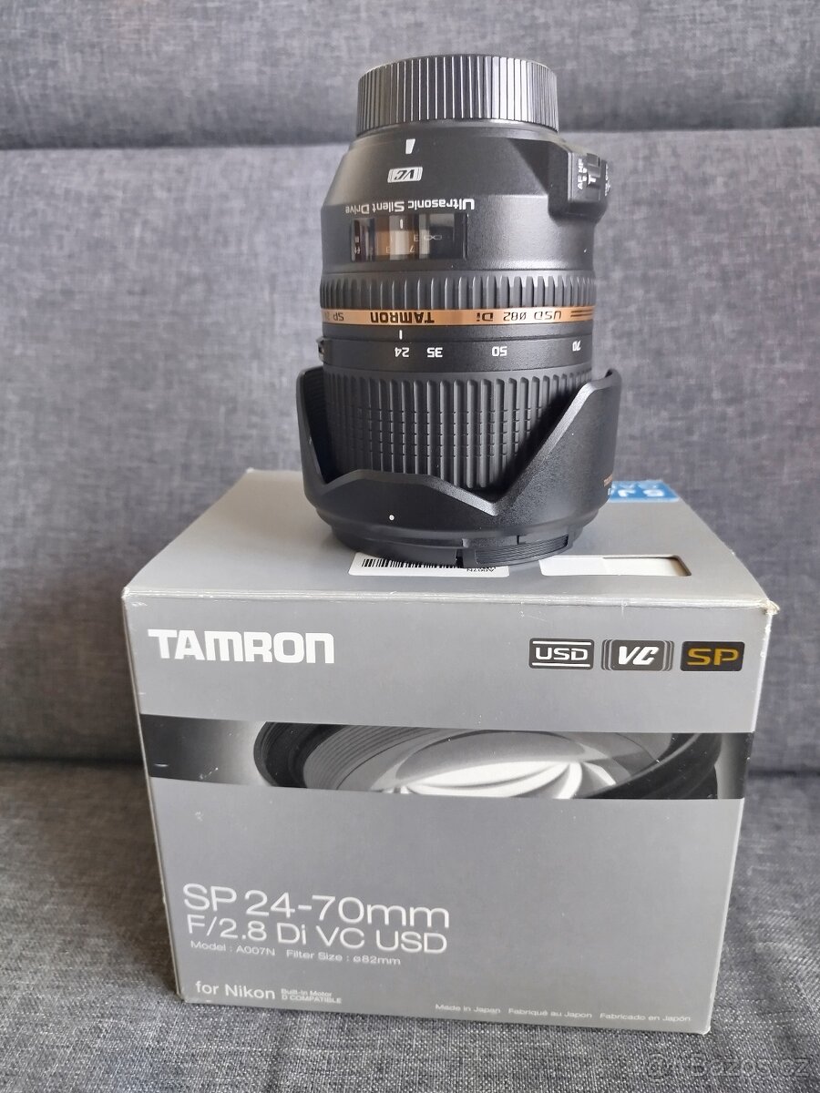 TAMRON 24-70 mm f/2,8 SP Di VC USD pro Nikon
