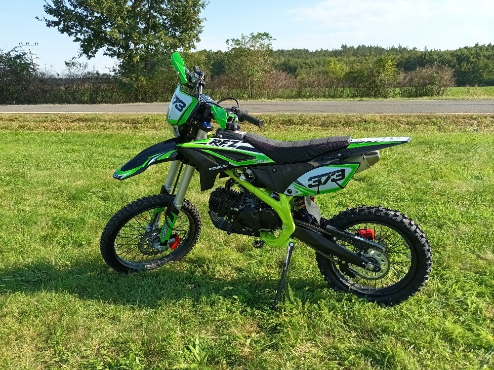 Pitbike By Apollo THUNDER 140cc 19/16 E-Start Zelená