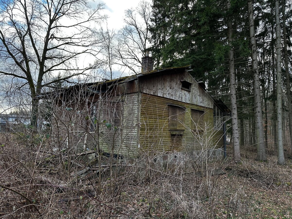 Chata do 50 km od Prahy