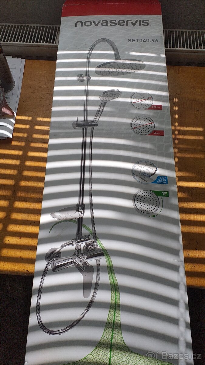 Prodám nový sprchový set Novaservis 040.96