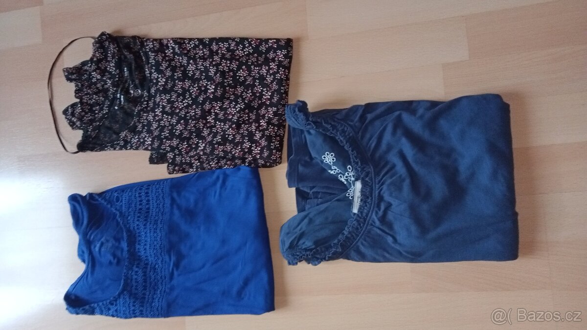 Dámská trička krátký rukáv vel. 42/L