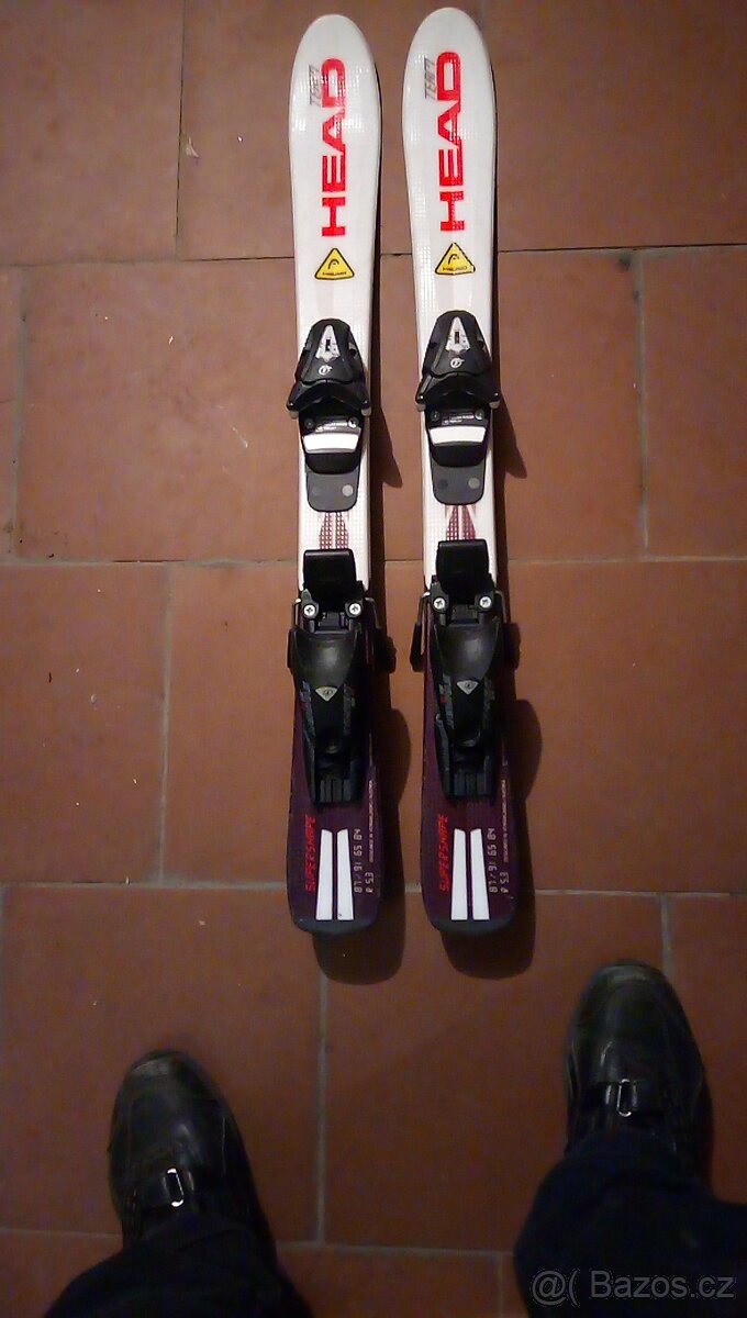 Dětské lyže STOKLI 80cm a HEAD Team 90