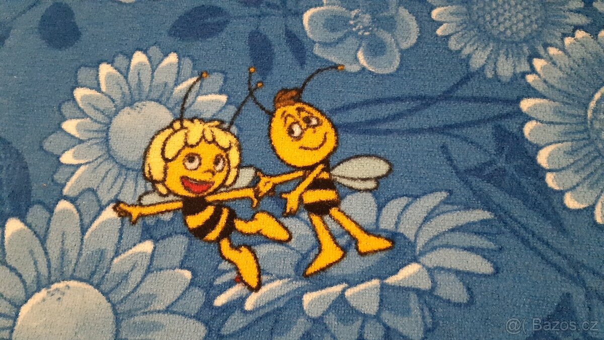 Metrážový koberec VČELKA MÁJA 5.85m×3.84m