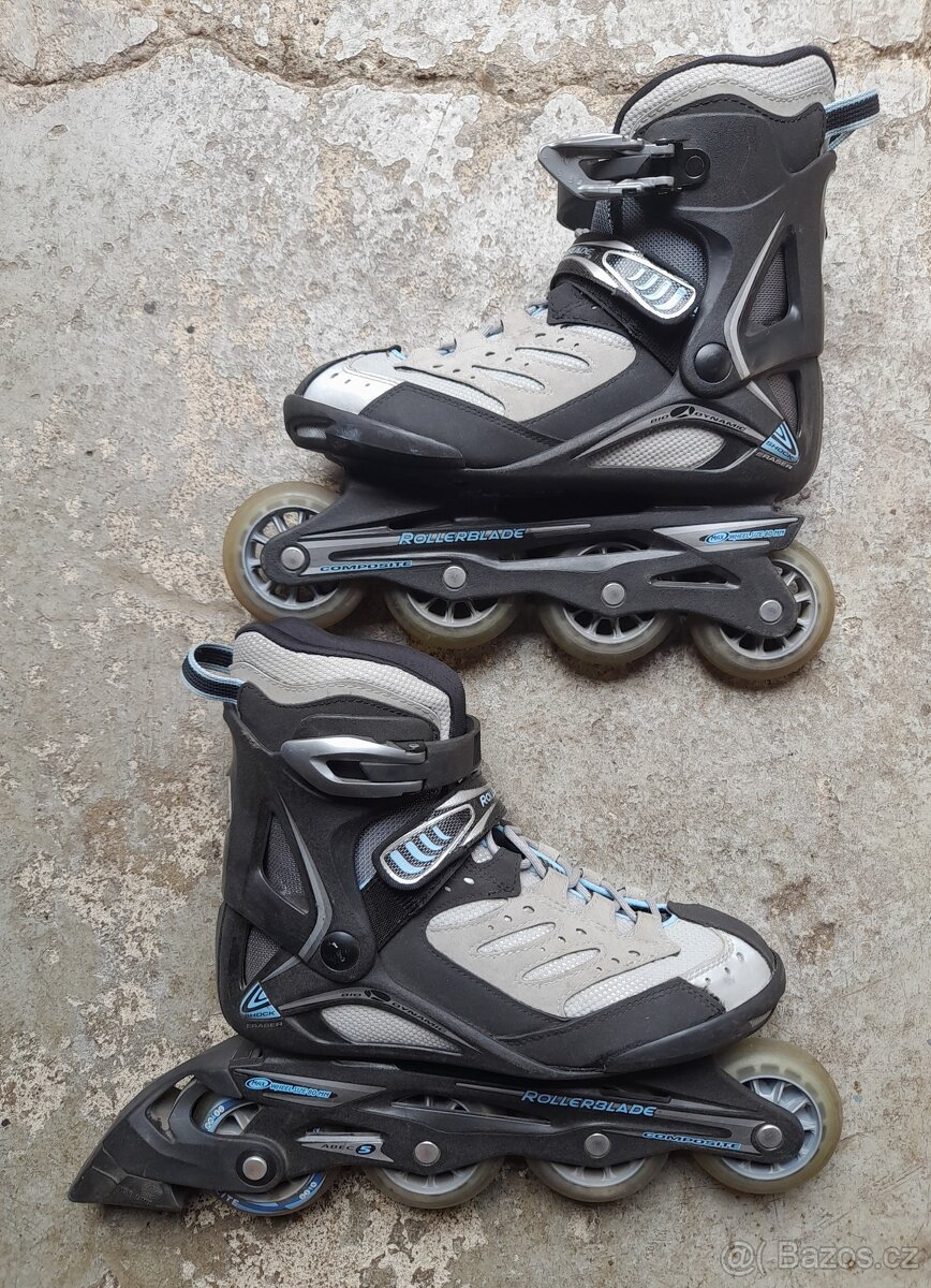 KOLEČKOVÉ BRUSLE  zn. ROLLERBLADE , vel. 38