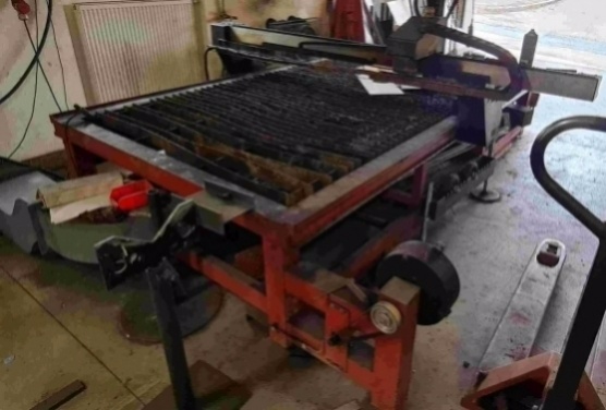 CNC plazma CYBERTRONIC z roku 2019 včetně trubkořezu