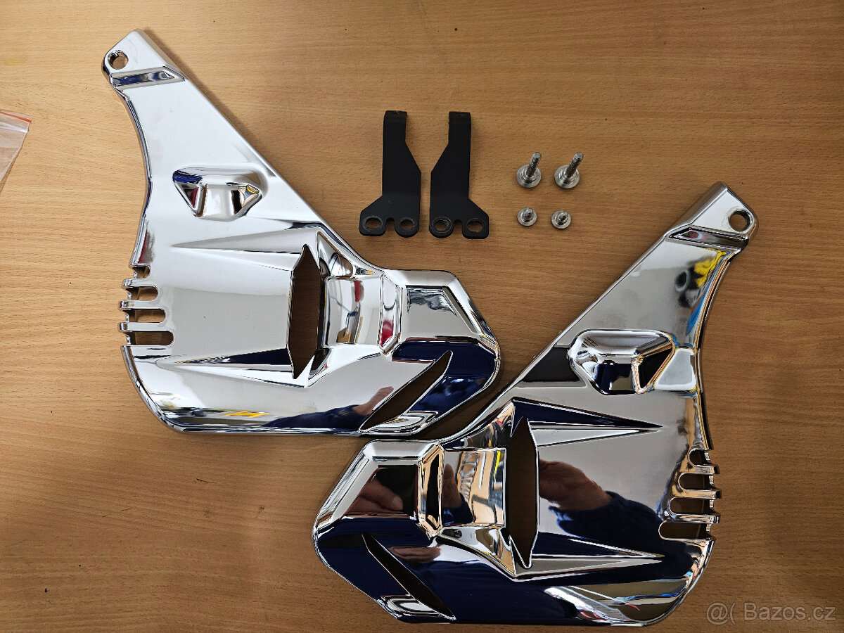 Chromované kryty brzdových třmenů Honda Goldwing