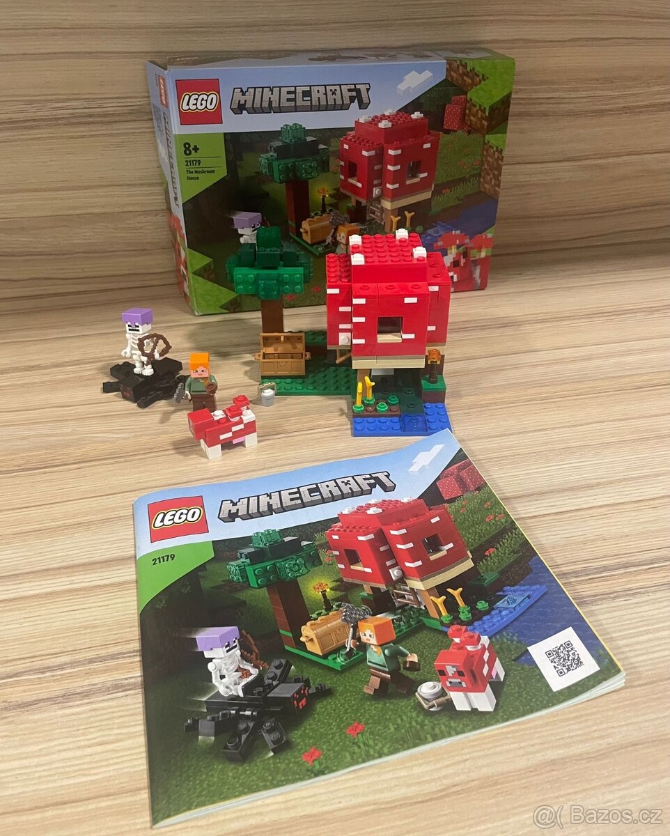 LEGO 21179 Minecraft Dům v houbě
