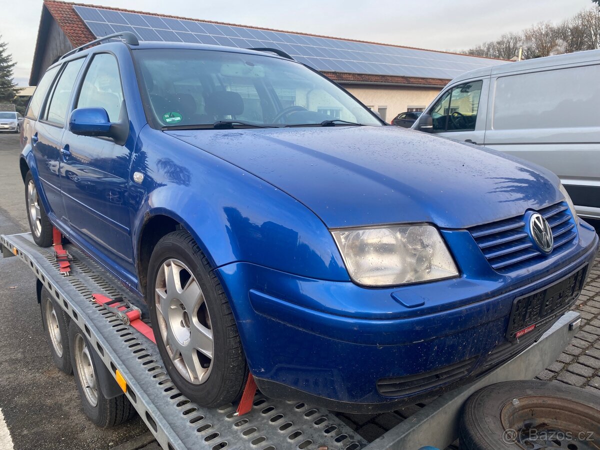 vw bora 2.0 benzín náhradní díly