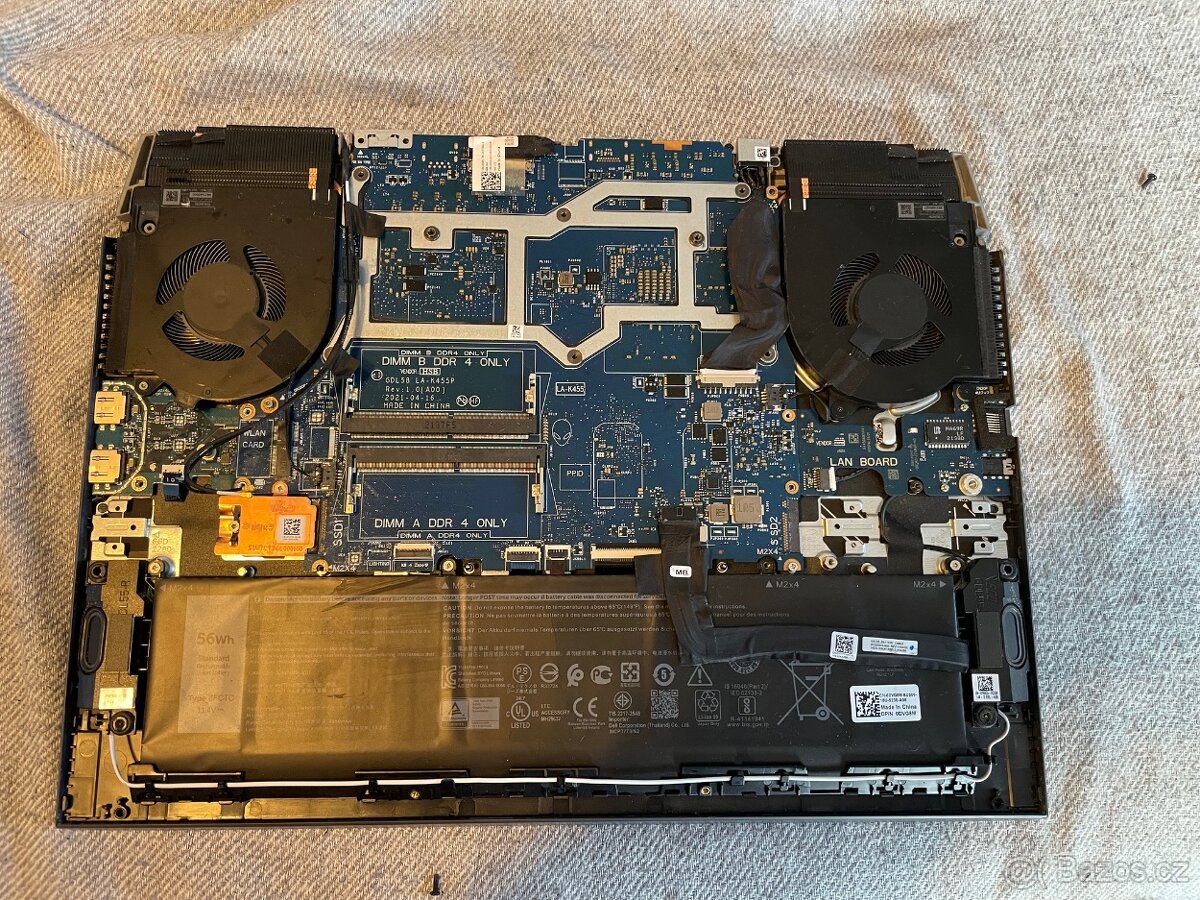 Dell G5 15 Gaming 5510/5511 - nefunkční na díly