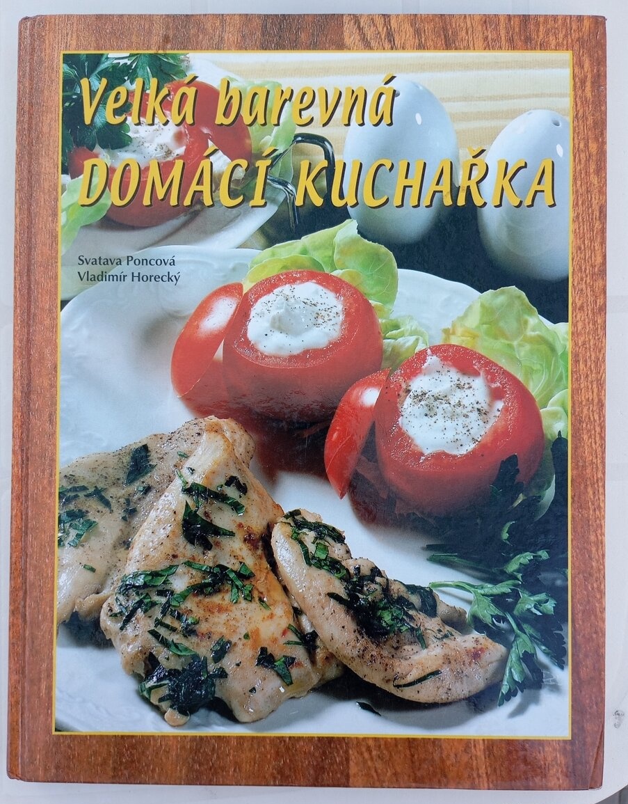 Velká barevná Domácí Kuchařka