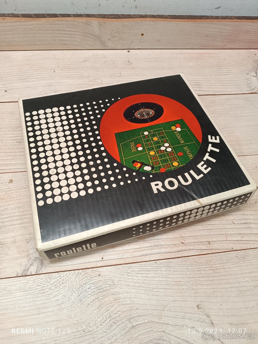 Retro stará hra ruleta