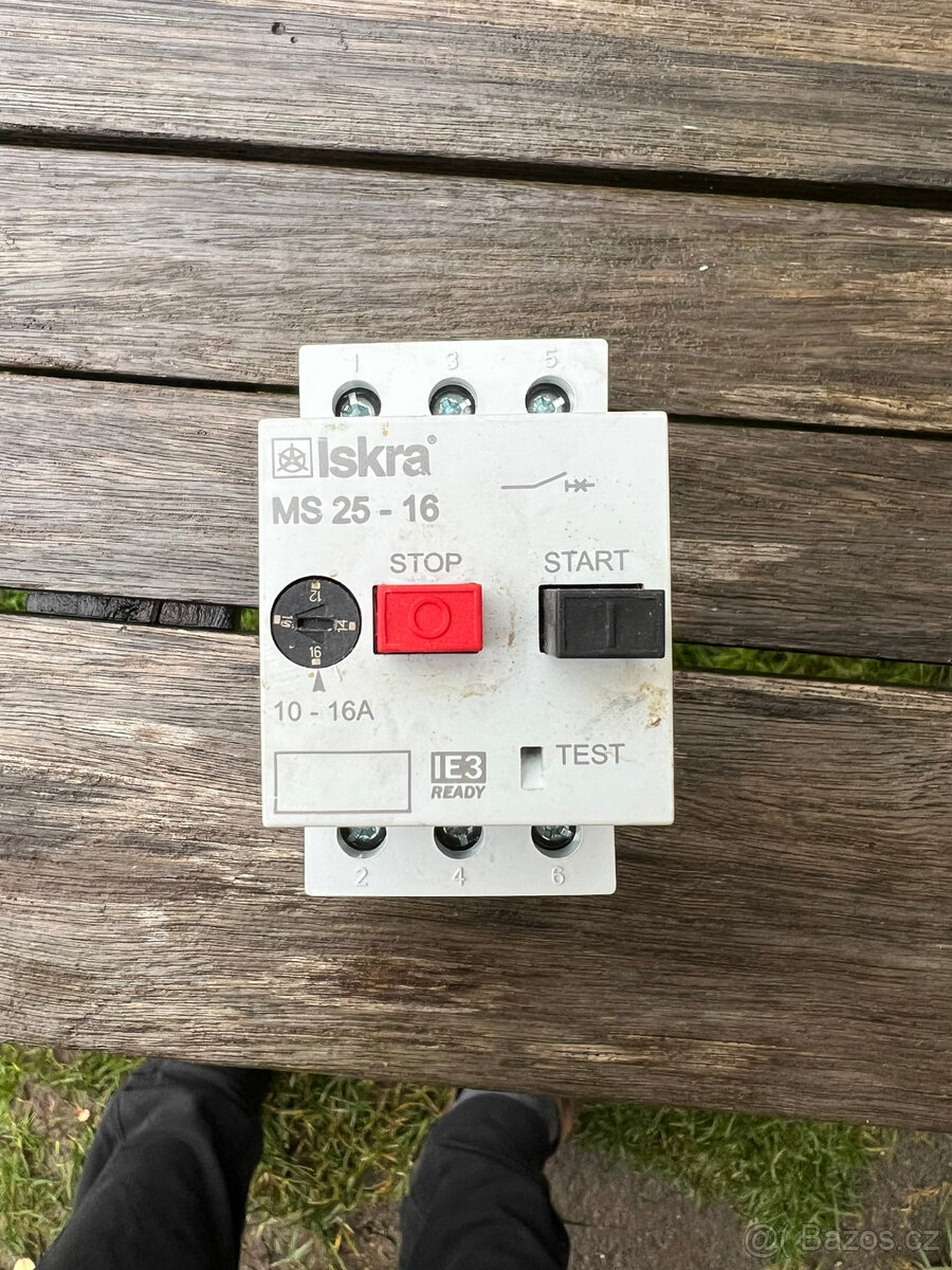 Motorový spouštěč 10-16A