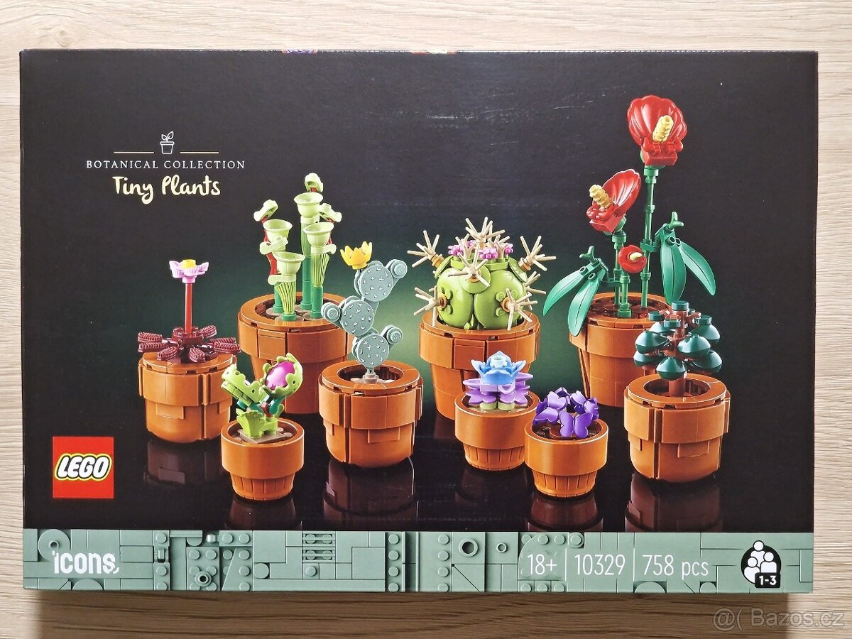 Lego Icons 10329 Miniatúrne rastliny (Tiny Plants)