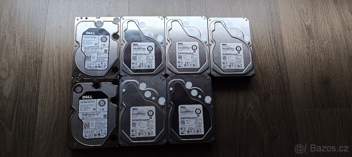 Serverové HDD  1TB Dell MG03ACA1, jednotlivě nebo jako pole