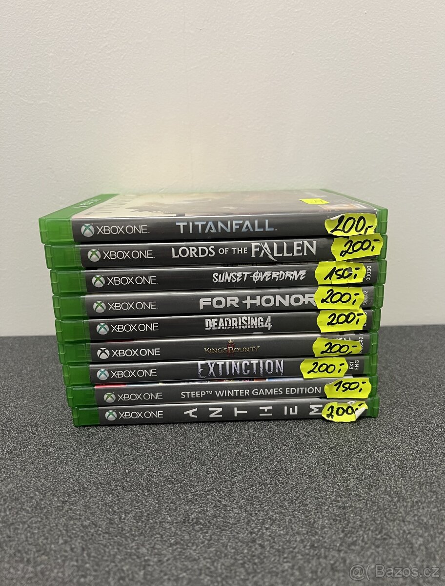 Originální hry na xbox one a xbox 360