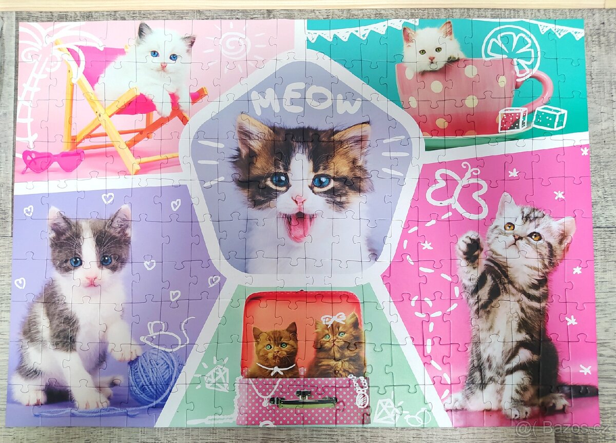 Trefl Puzzle Roztomilá koťata 200 dílků