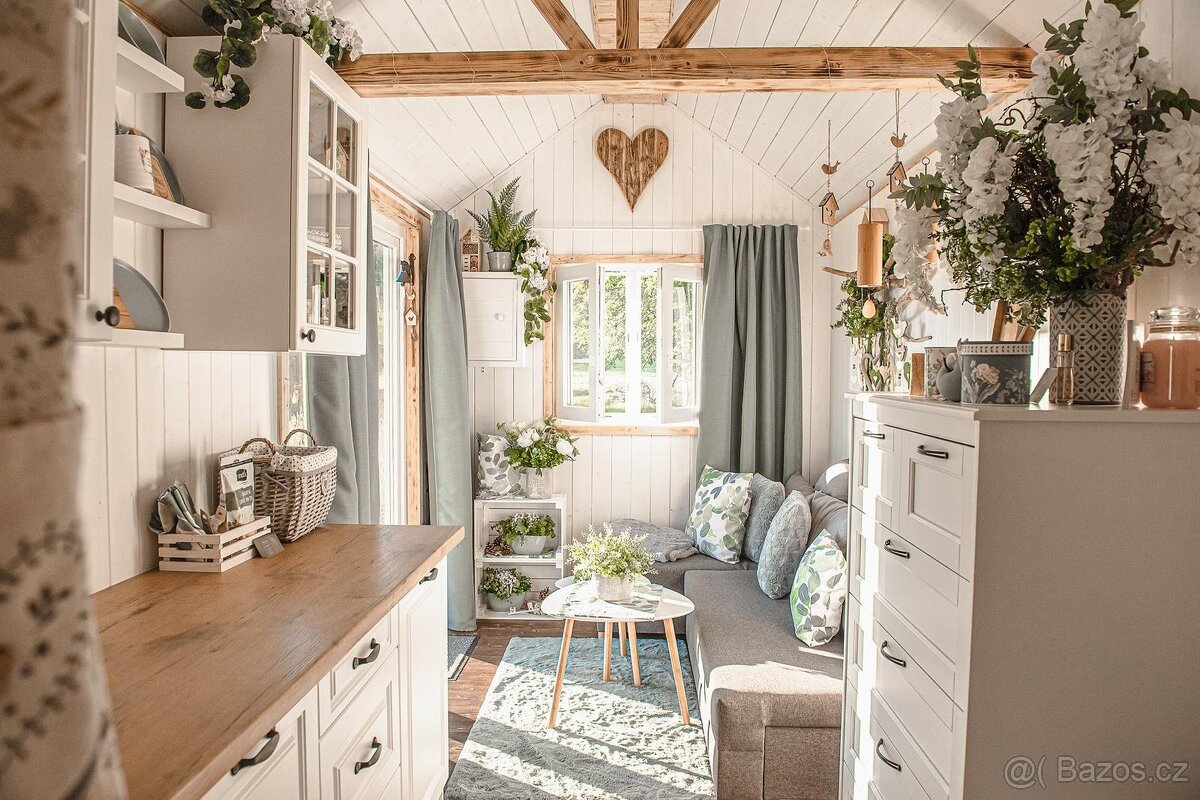 Prodej chaty - Tiny House - na samotě (24 m2), Třebel u Čer