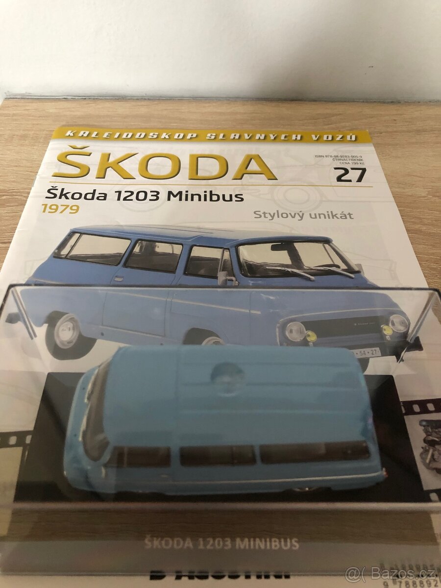 Škoda 1203 Minibus 1979, 1:43, Kaleidoskop Škoda