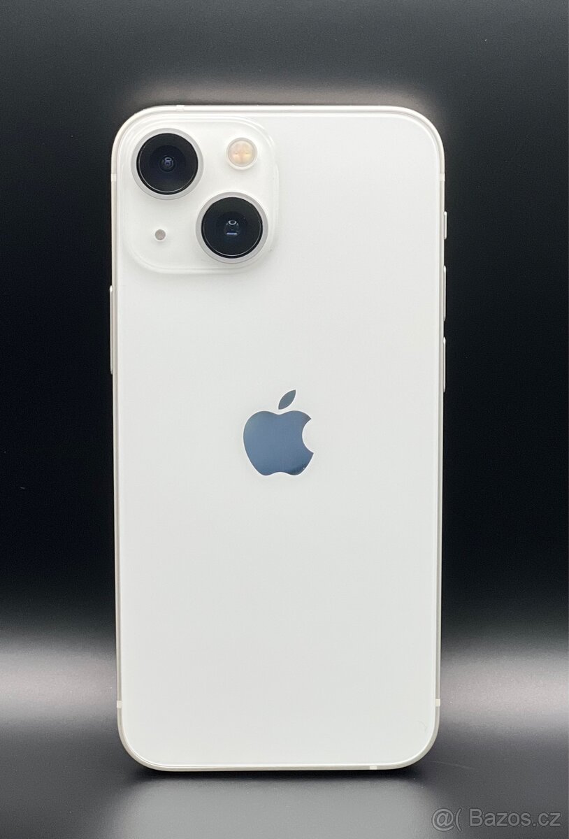iPhone 13 mini 256GB Starlight, 100% Baterie