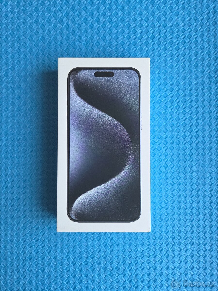 iPhone 15 Pro Max 256GB modrý NOVÝ NEROZBALENÝ