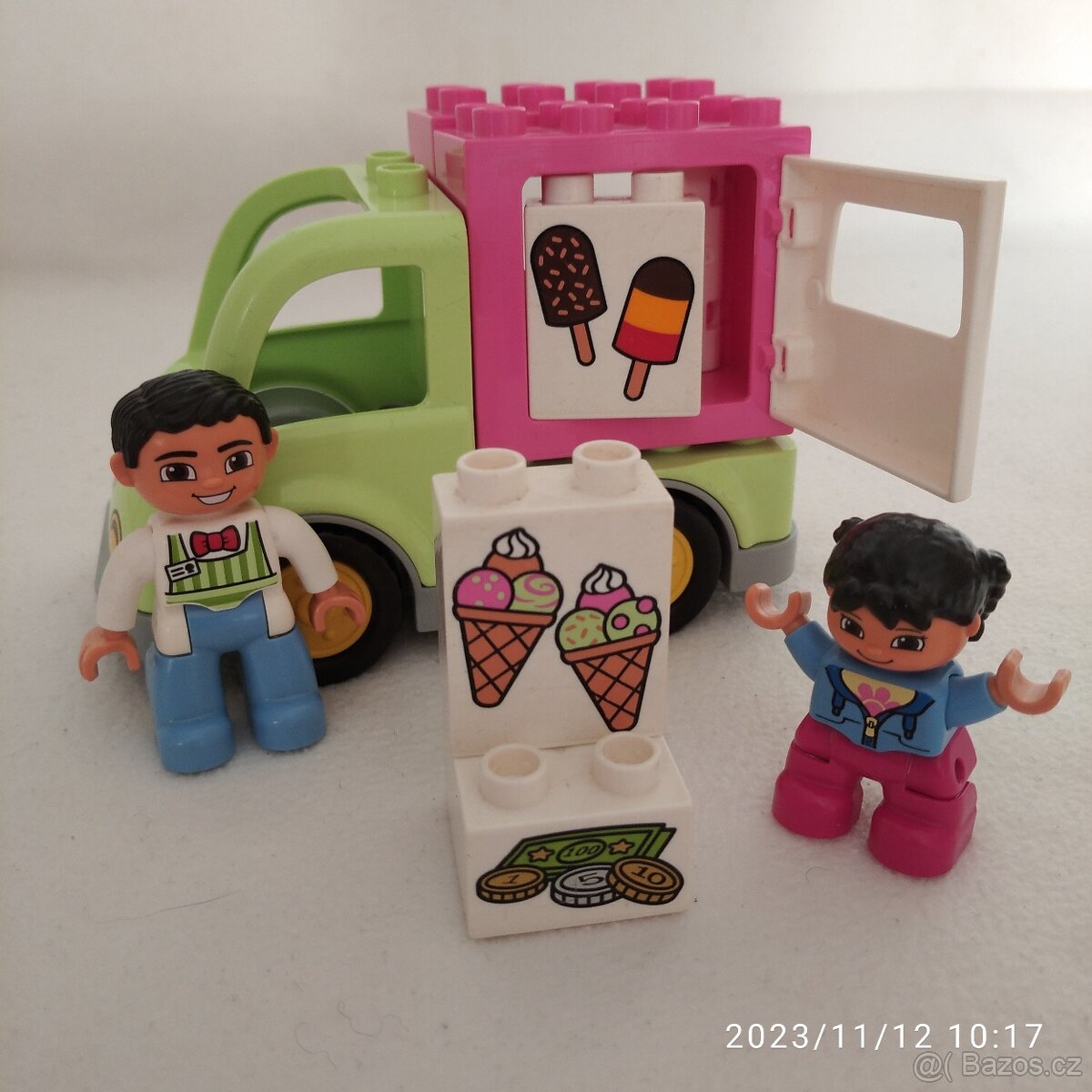 Lego duplo 10586 zmrzlinářská dodávka