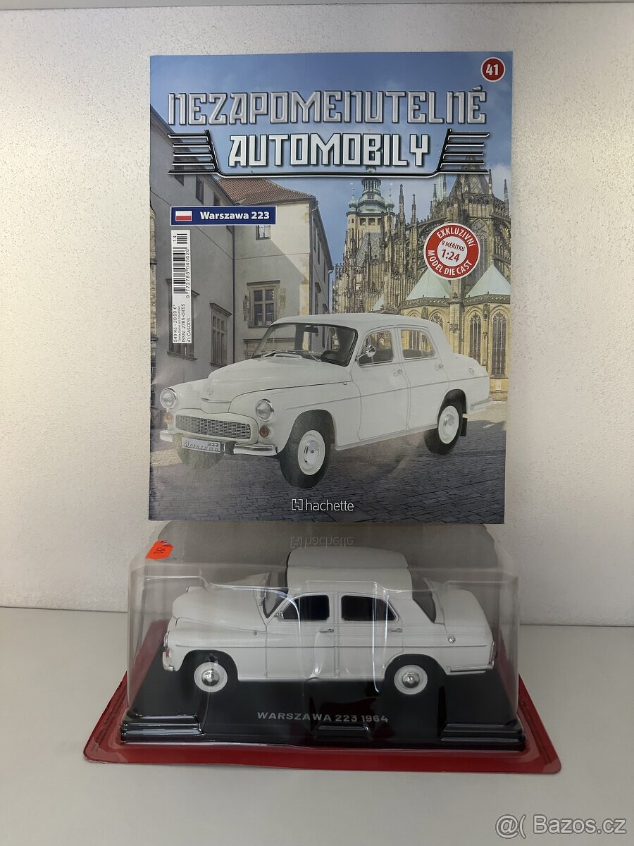 modelHachette Nezapomenutelné automobily Warszawa 223 1:24 -