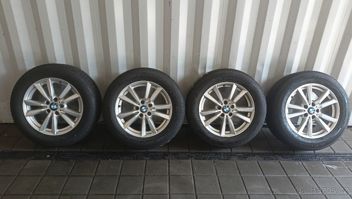 ORIGINÁLNÍ ALU KOLA BMW X5 8,5Jx18H2 + ZIMNÍ PNEU