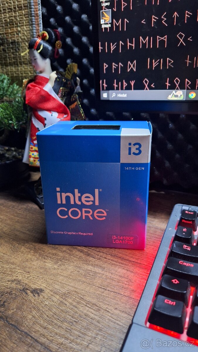 5ks procesory intel 14100f s chladiči