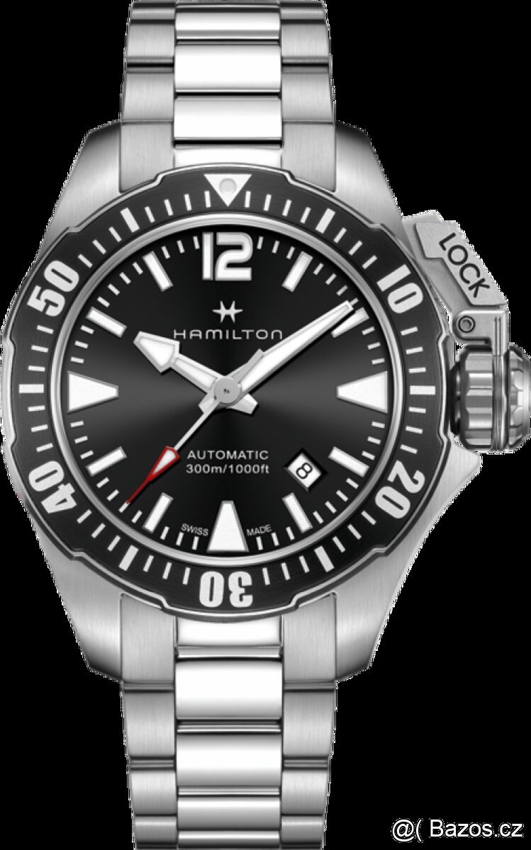 Hamilton - Khaki Navy - H77605135 (v záruce)