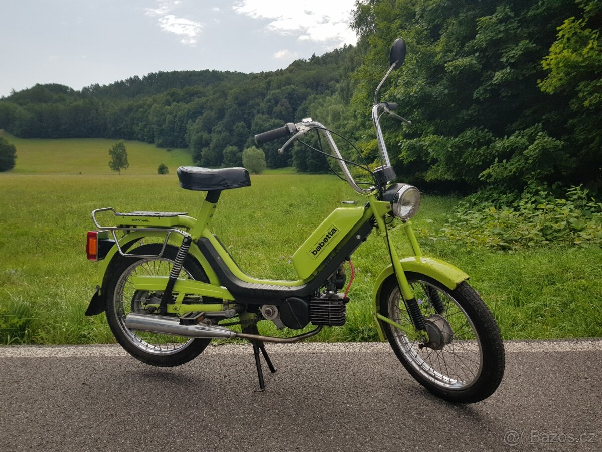 Babetta 210/000 - Původní stav - knížečka rv 1986