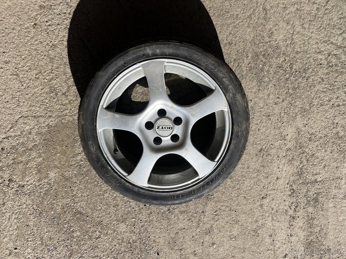 Alu disky R16 5x100 včetně pneu