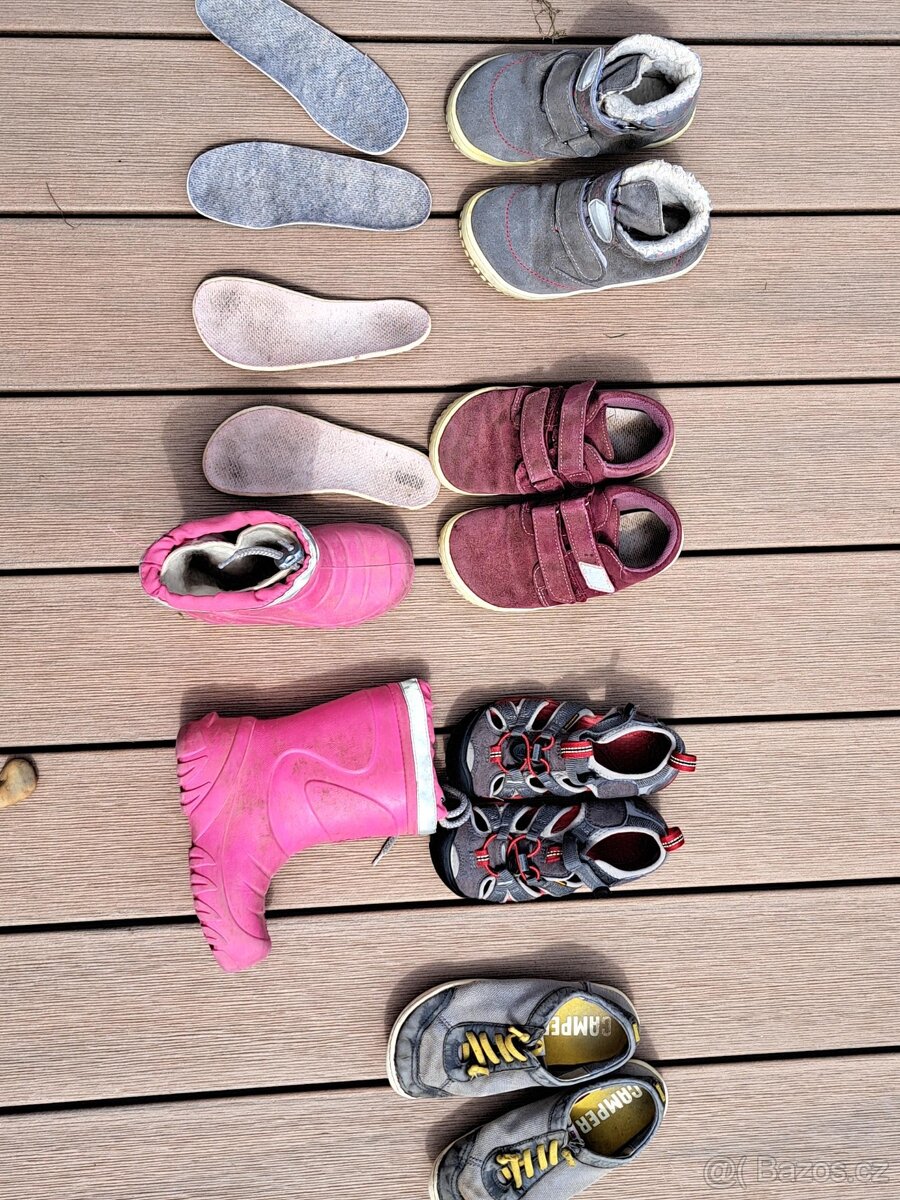 Dětské barefoot boty