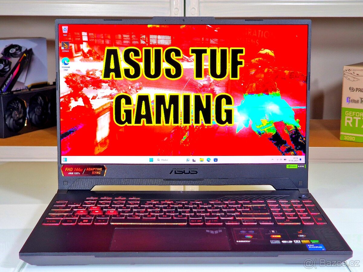 Herní notebook ASUS TUF | RTX 4060 8GB | i7-12700H | ZÁRUKA