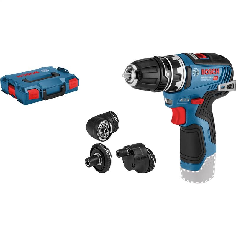 Bosch GSR 12V-35 FC + set aku