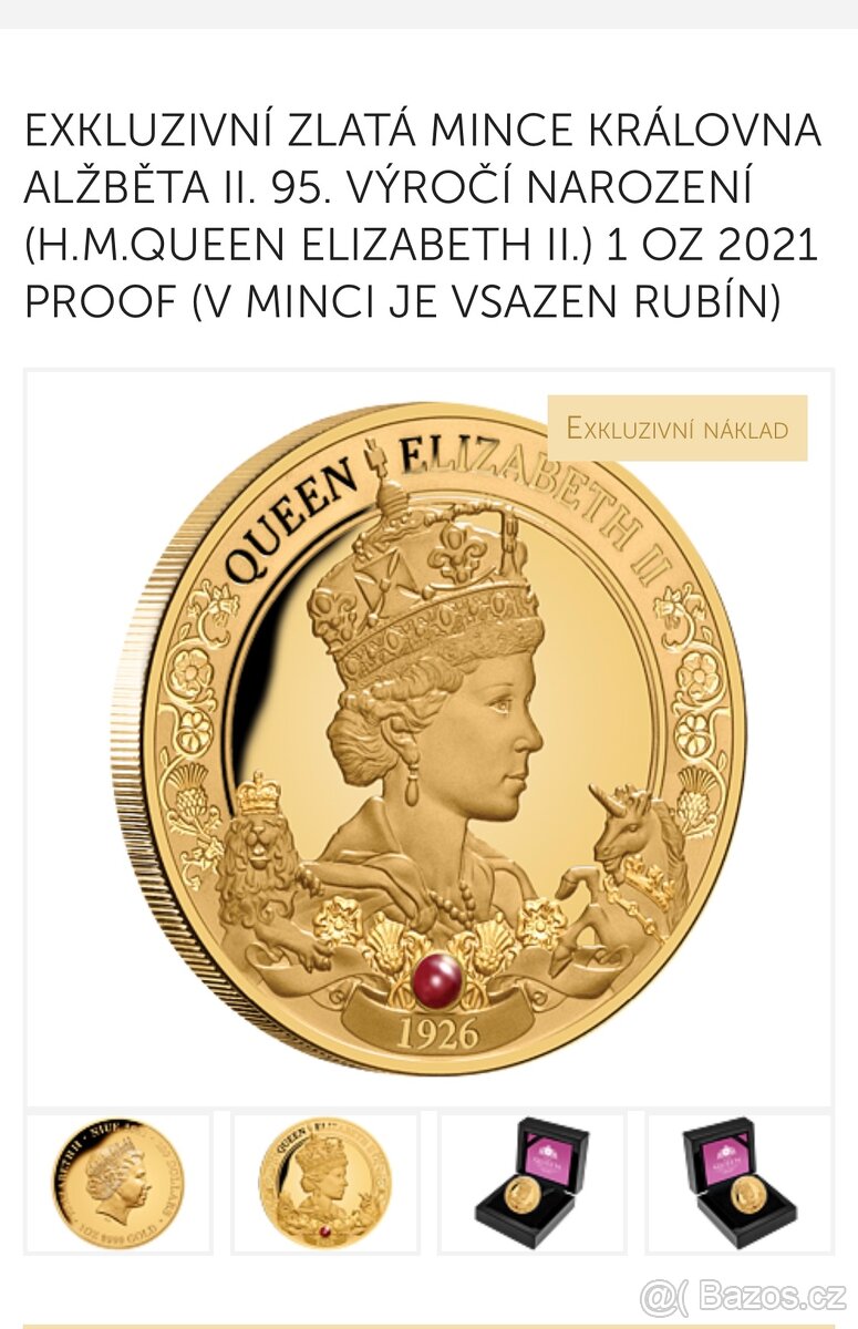 Zlatá mince
