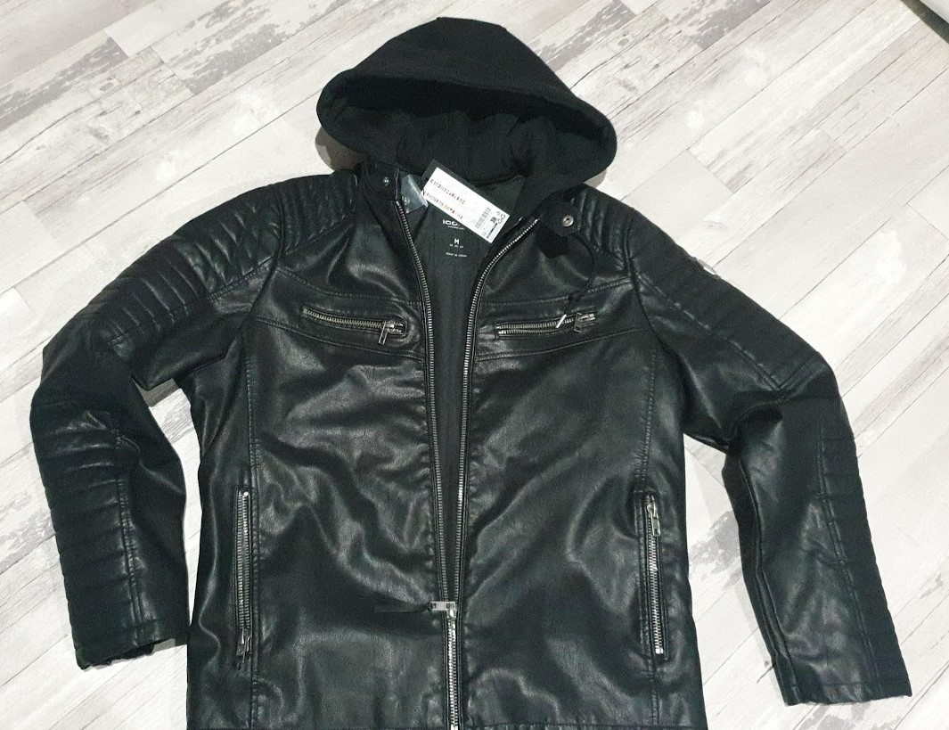 Pánská koženková bunda-NOVÁ