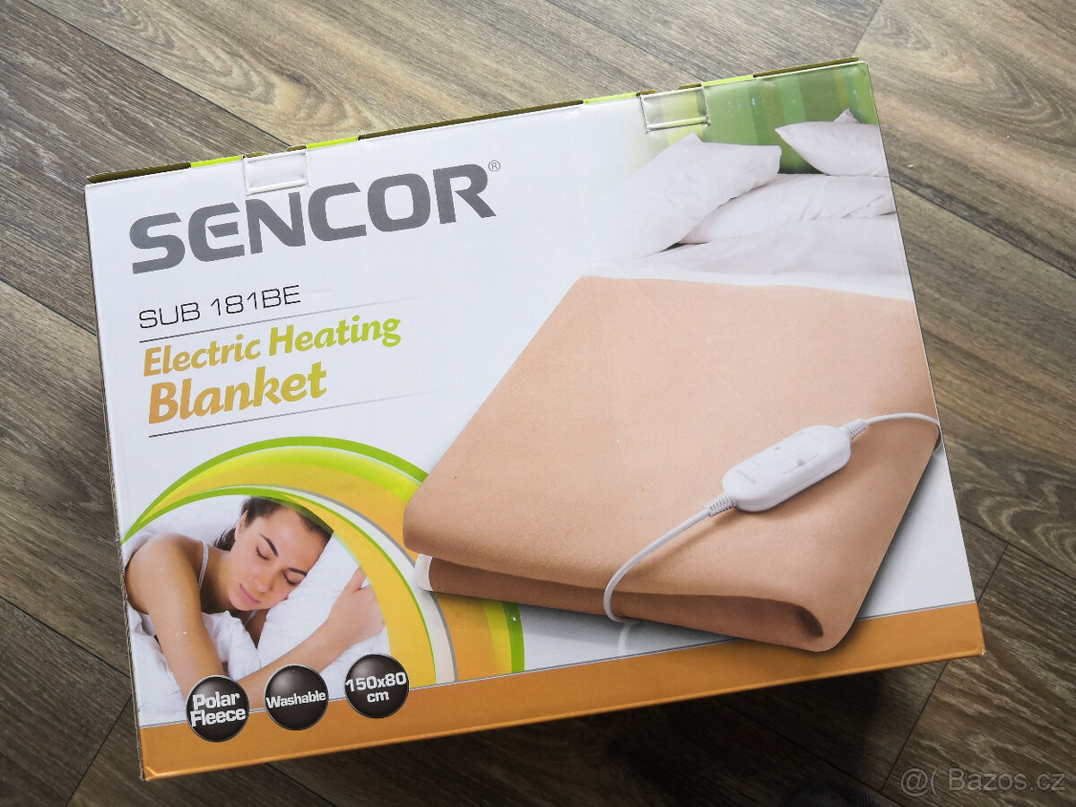 Vyhřívací deka (podložka) Sencor SUB 181BE