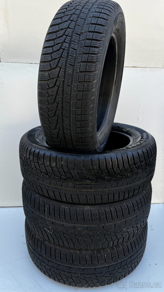 4x zimní pneu - 225/60 R17 103V - HANKOOK - 7mm