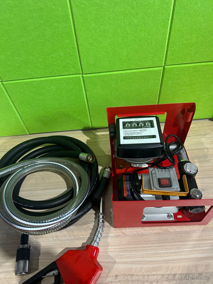 Čerpadlo na naftu, Čerpací stanice na naftu, 60l/min