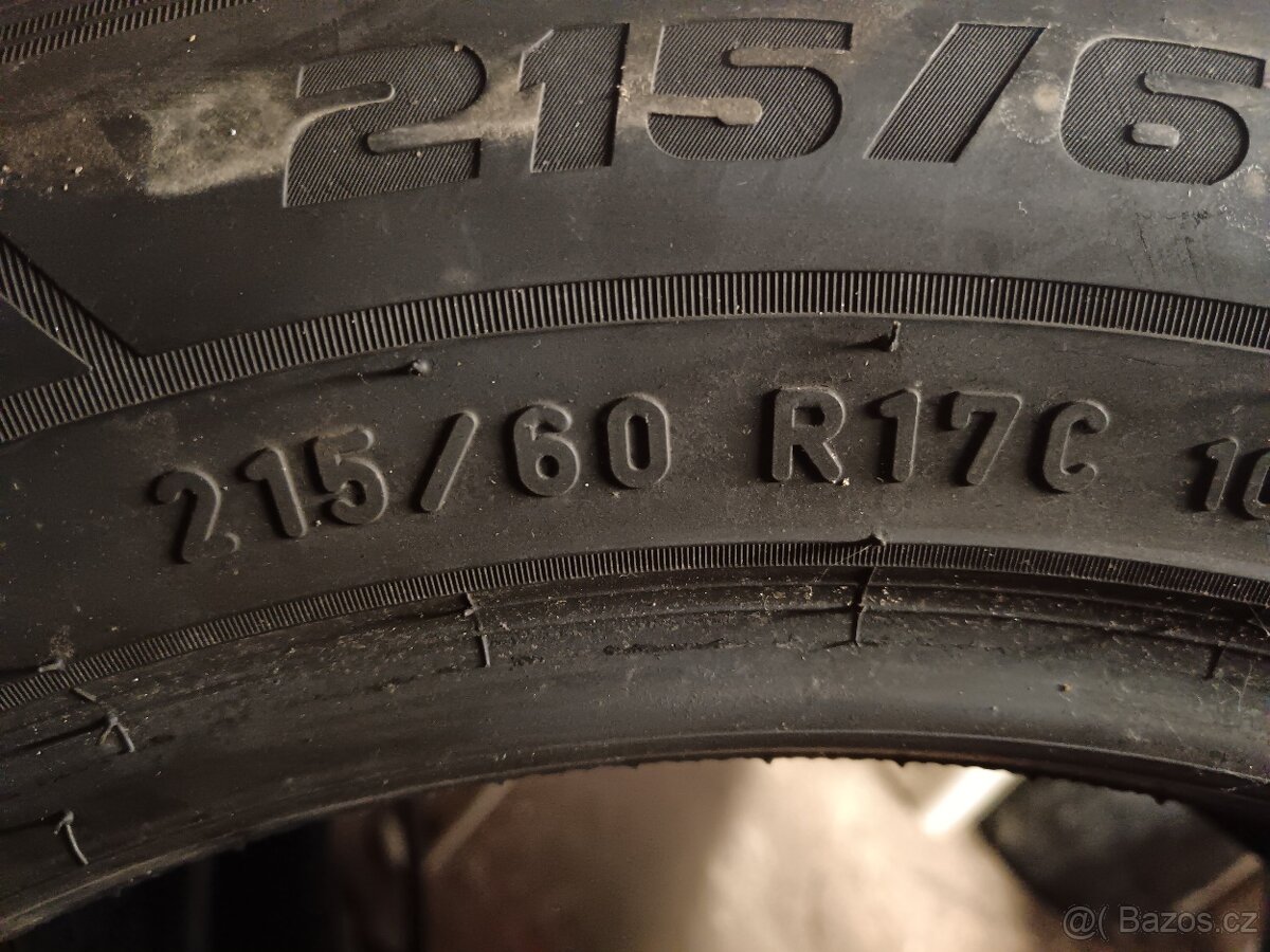 Zimní Pirelli 215/60 R17C