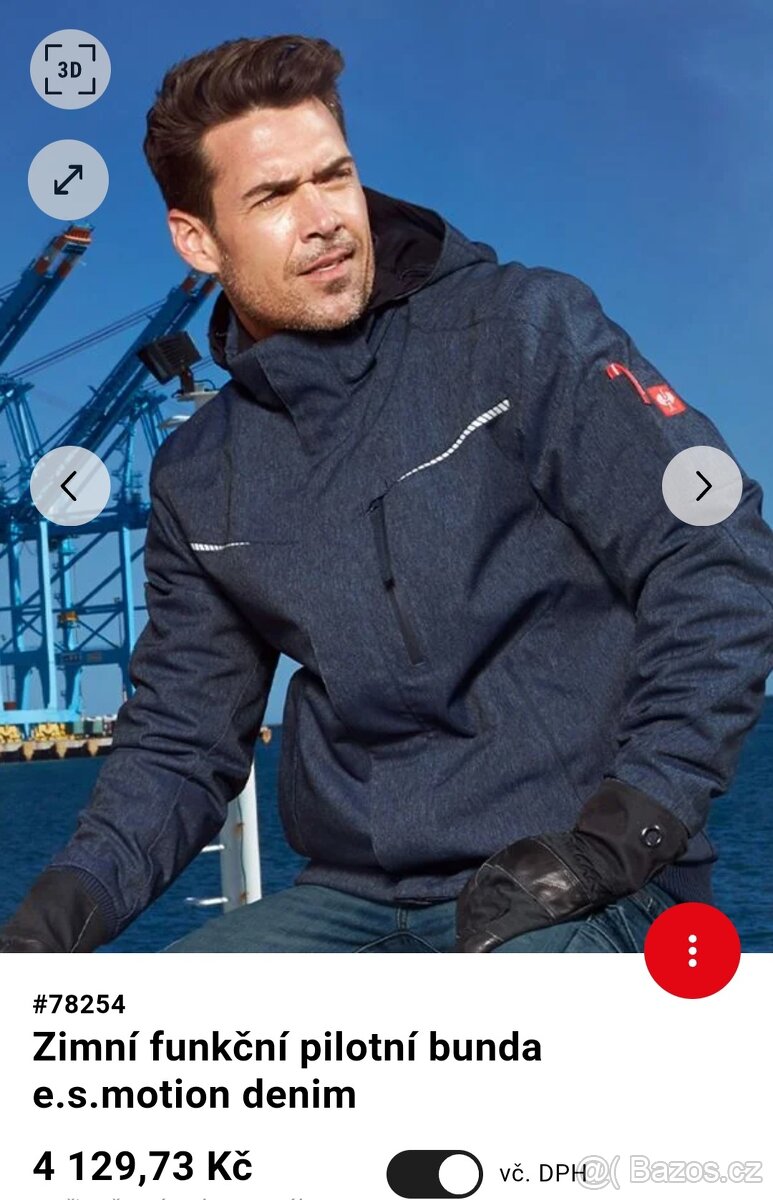 Engelbert Strauss zimní pilotní bunda vel.XL