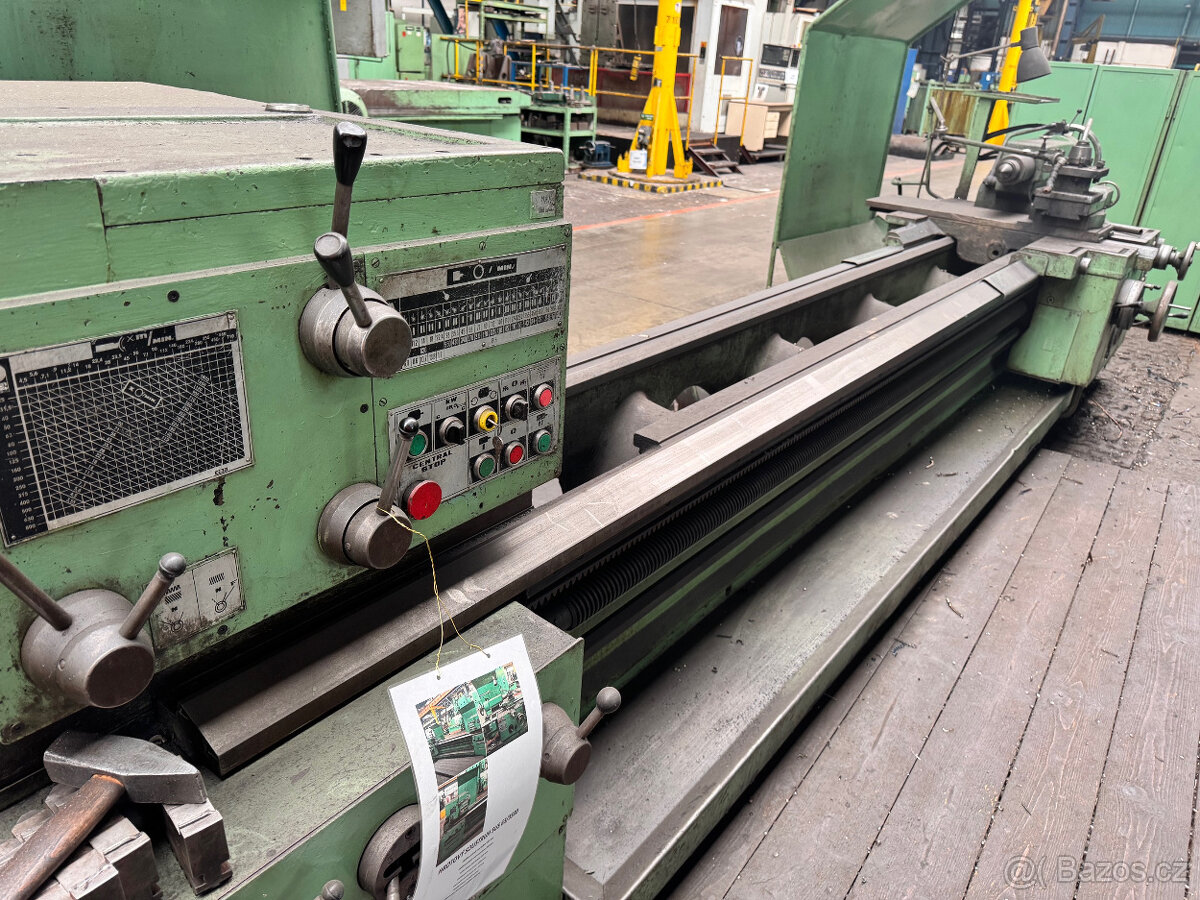 hrotový soustruh TOS SUS 63/ 3500