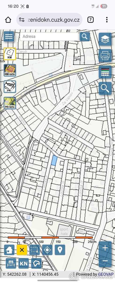 Stavební pozemek TROUBKY