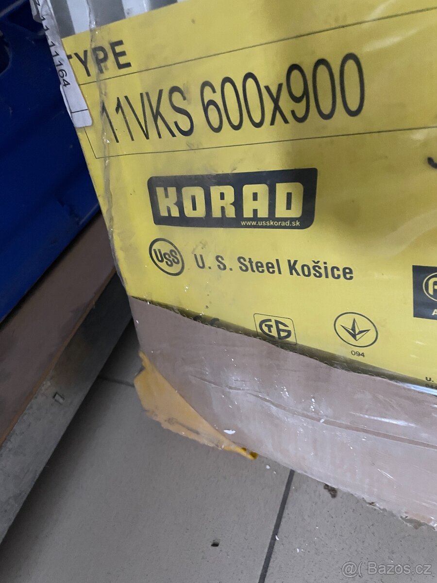 Nové, nepoužité deskové radiátory 11VKS