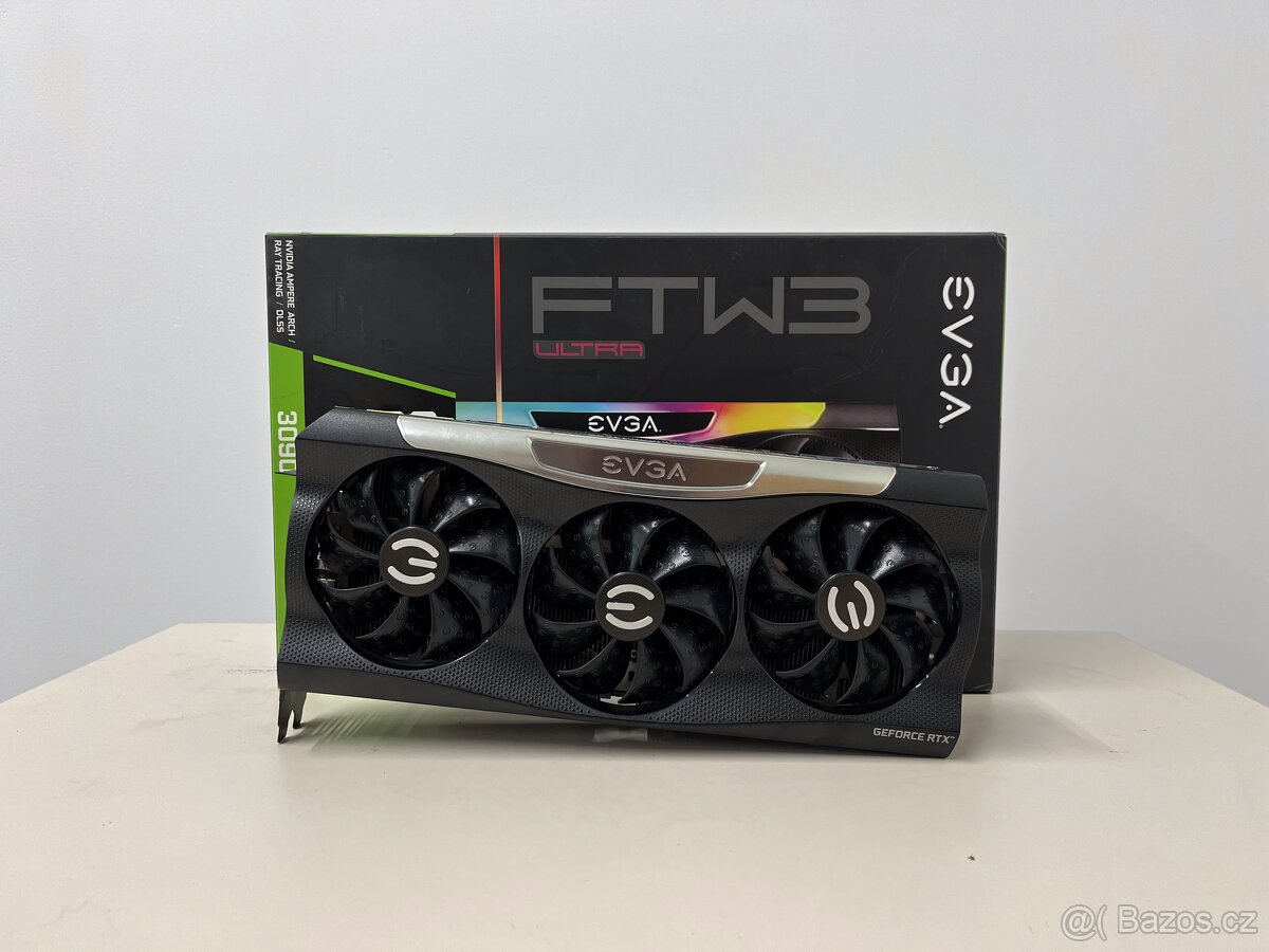 Predám grafickú kartu EVGA GeForce RTX 3090 FTW3 Ultra 24GB