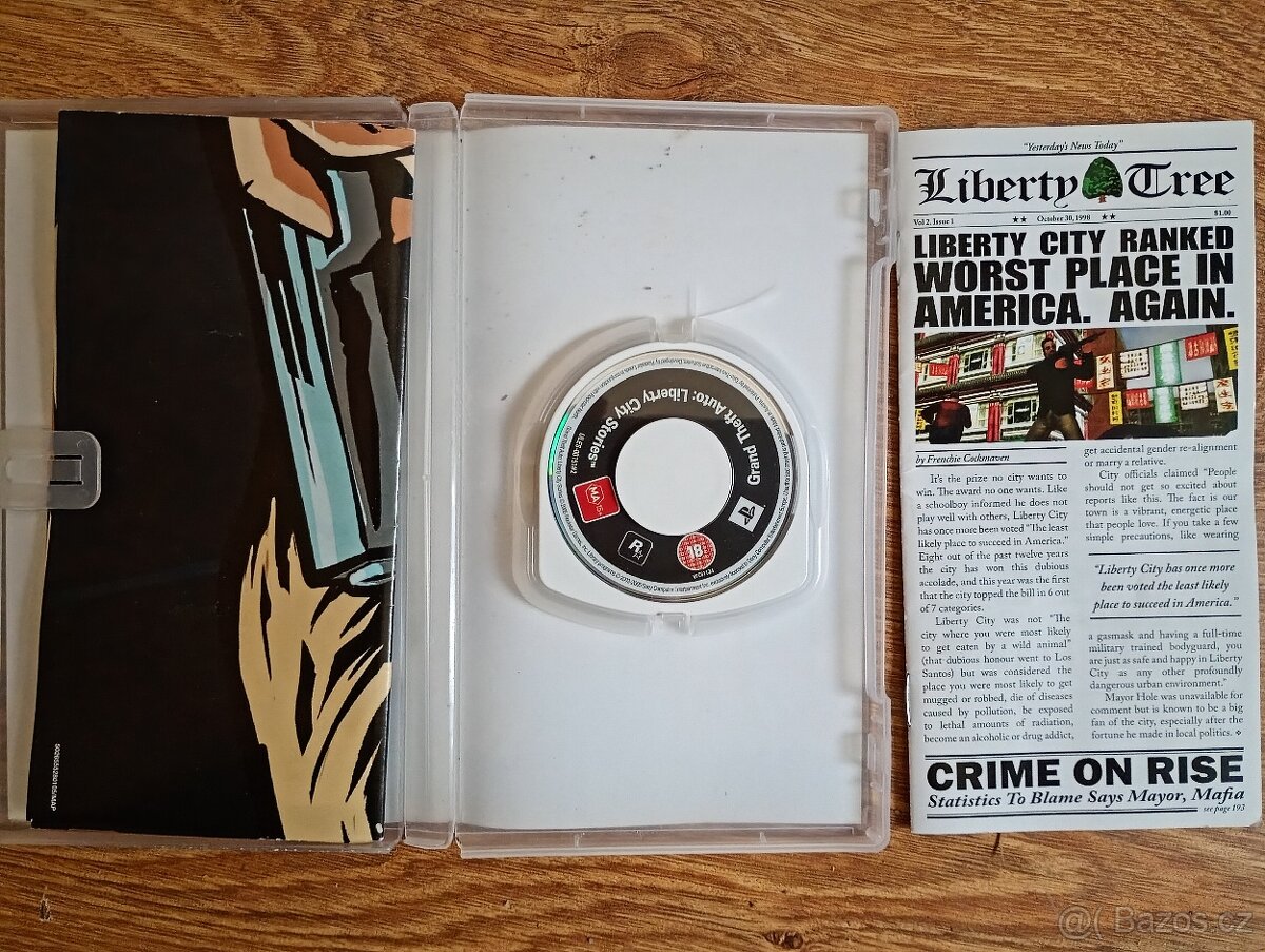 Grand theft auto GTA - LibertyCityStories - PSP