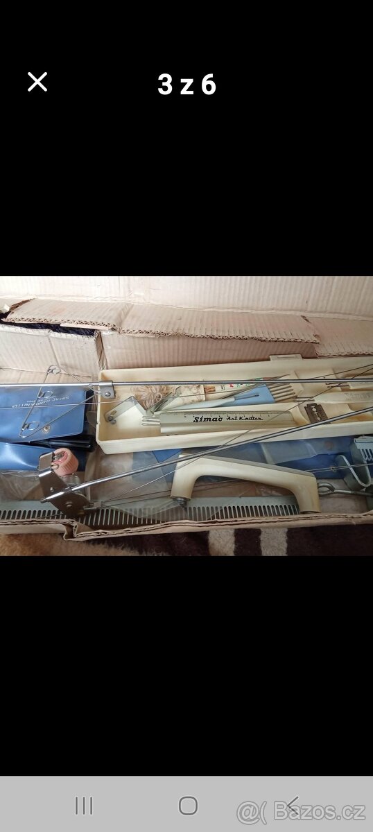 Pletací stroj -Nahradní díly