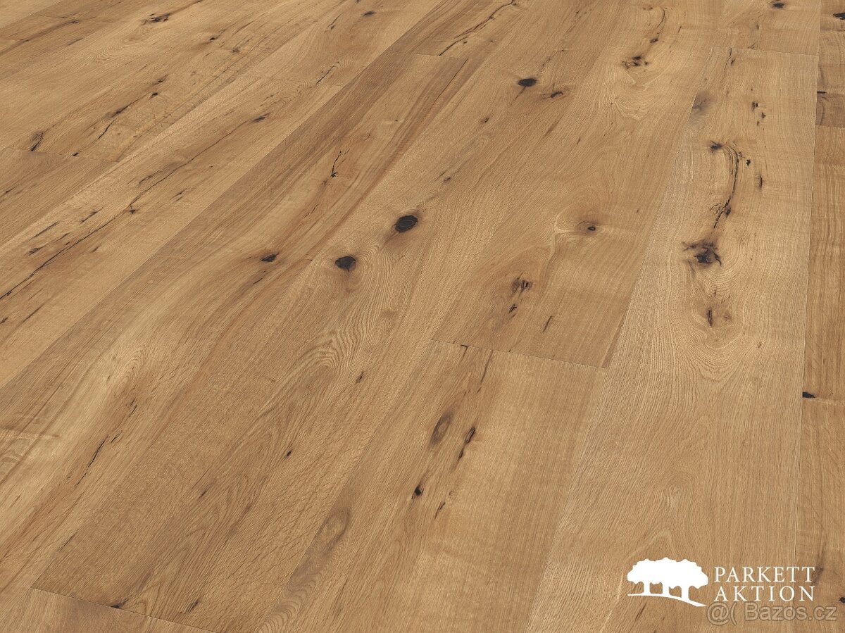 Dubová dřevěná podlaha 3. vrstva