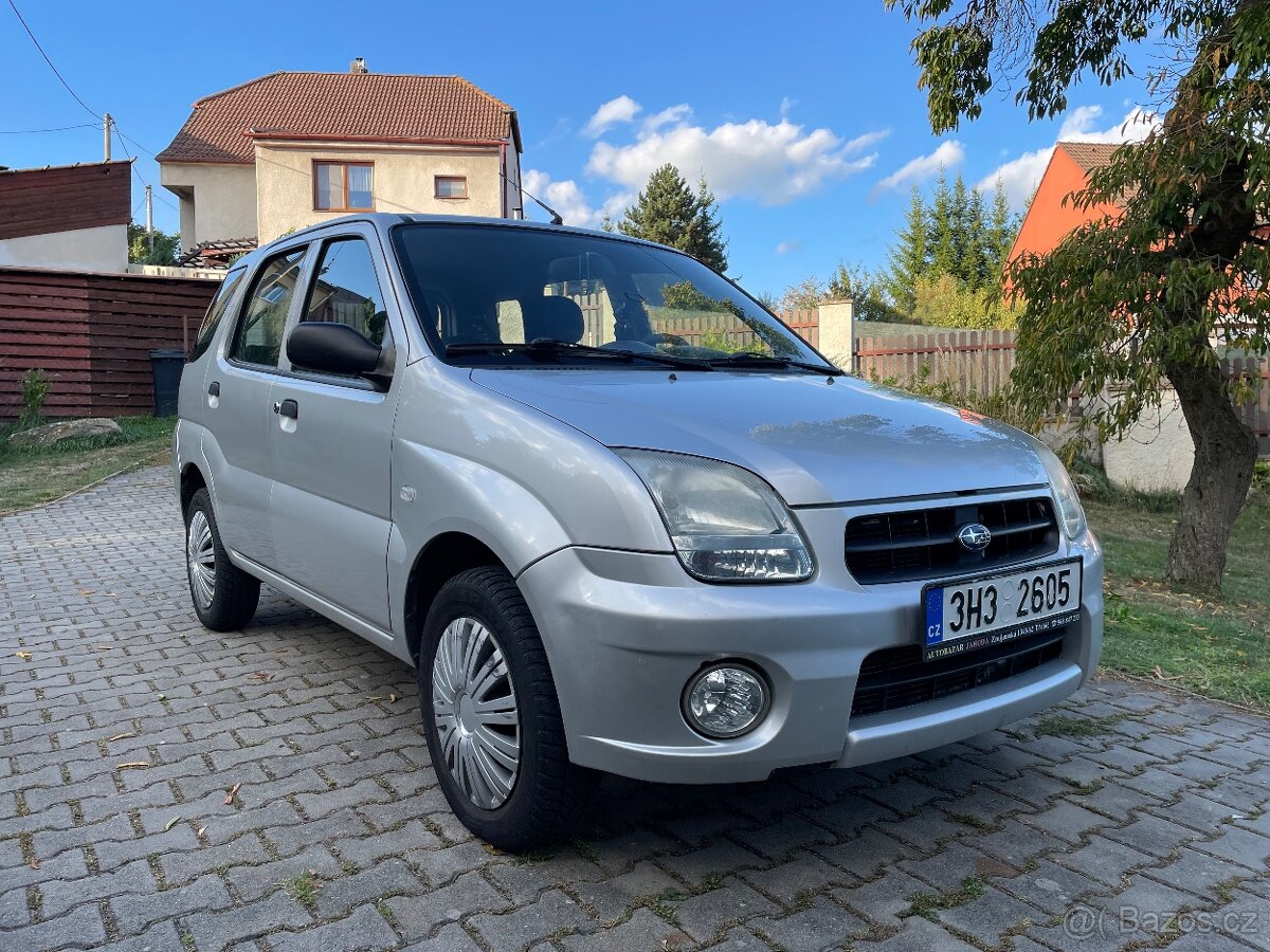 Subaru Justy, G3X 1,3 bezín 4x4