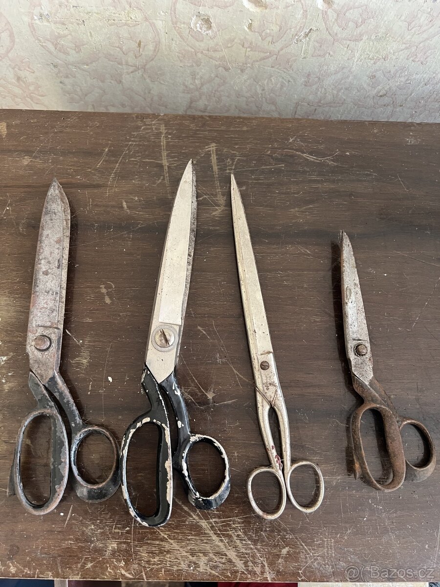 Staré krejčovské nůžky